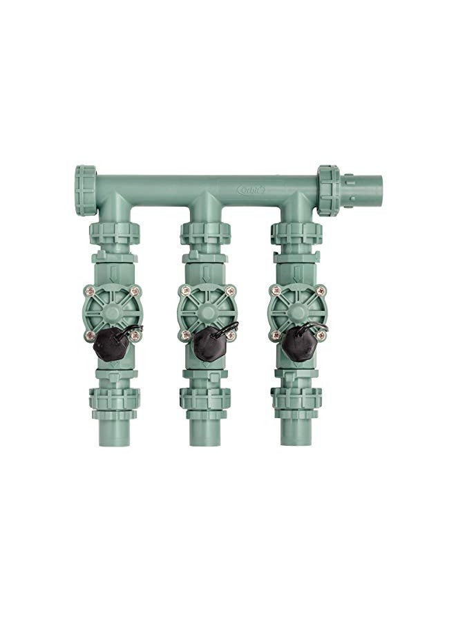 Orbit 57253 3-Valve Heavy Duty Preassembled Manifold - Image 1