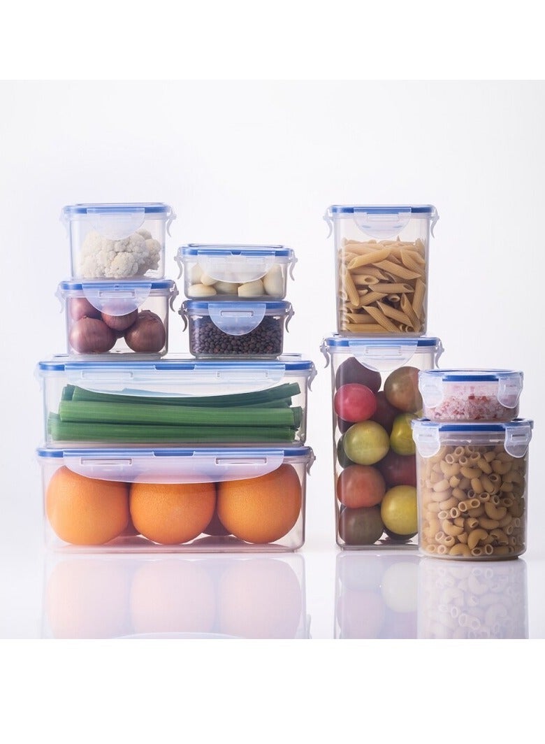 لوك آند لوك علبة تخزين طعام مستطيلة محكمة الغلق سعة 550 مل من لوك لوك - خالية من مادة BPA، آمنة للاستخدام في الميكروويف والفريزر وغسالة الأطباق - Image 4