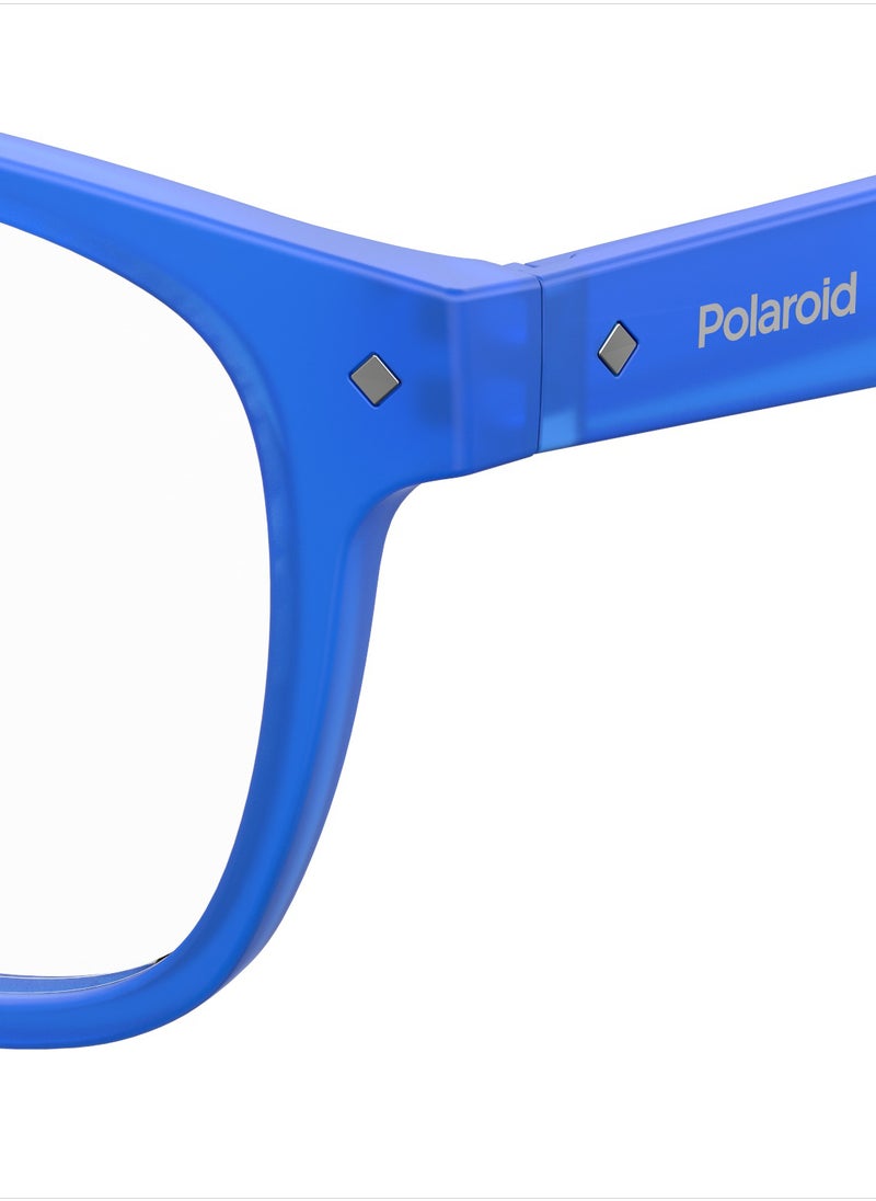 Unisex Square Reading Glasses - Pld 0022/R Blue 50 - Lens Size: 50 Mm - pzsku/Z9CC922873708FF1C4B3BZ/45/_/1696841660/79ca366c-a2bf-4fe1-86ec-2bf21a369a0c