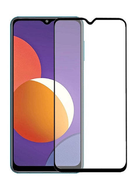 Tempered Glass Screen Protector 5D Designed For Samsung Galaxy M12 Full Glue Edge to Edge Full Screen Coverage And Bubble Free