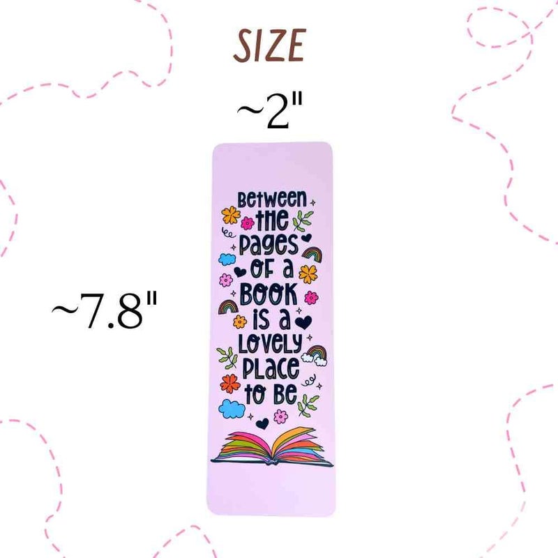 YJ PREMIUMS 10PC Bookmarks for Women, Cute Colorful Bookmark for Book Lovers Reading Accessories Book Marks Laminated Plastic Cool Design Motivational Affirmation Summer Notebook Novelty for Girls - Image 2