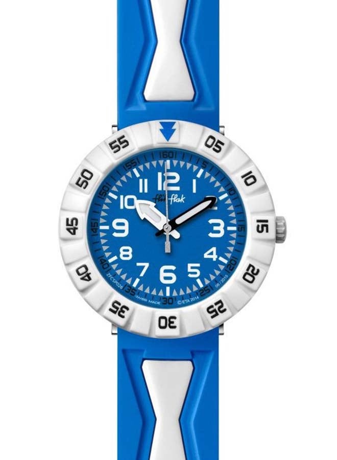 Swatch ساعة يد بلوبيا كوارتز مقاومة للماء للأولاد - 32 مم - Image 1