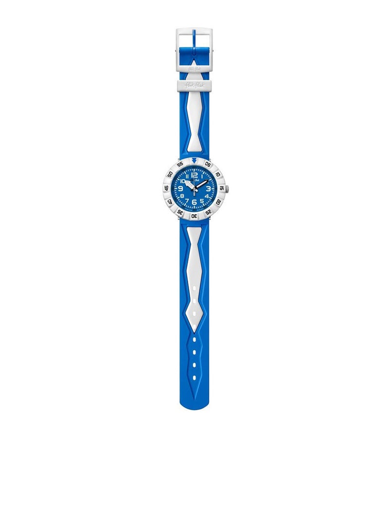 Swatch ساعة يد بلوبيا كوارتز مقاومة للماء للأولاد - 32 مم - Image 2