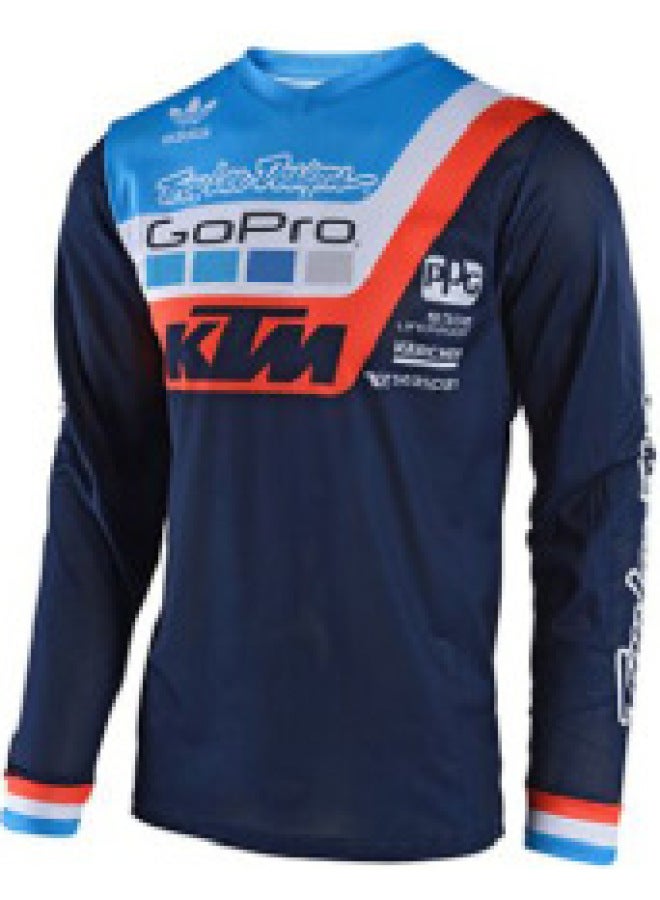 Ktm Downhill Suit Long Sleeve Quick-drying Breathable Mountain Bike Sportswear Racing Off-road Motorcycle Equipment
