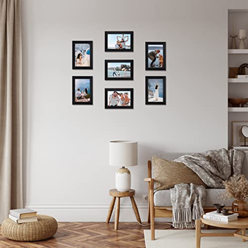 Giftgarden 4x6 Picture Frame Black 4 x 6 Photo Frames Bulk for Wall or Tabletop, Set of 12 - Image 5