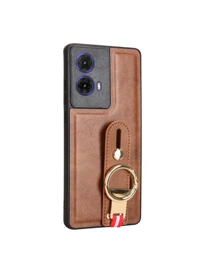 S-TOP Case For Motorola Moto G85 5G Wristband Leather Back Phone Case - Image 4
