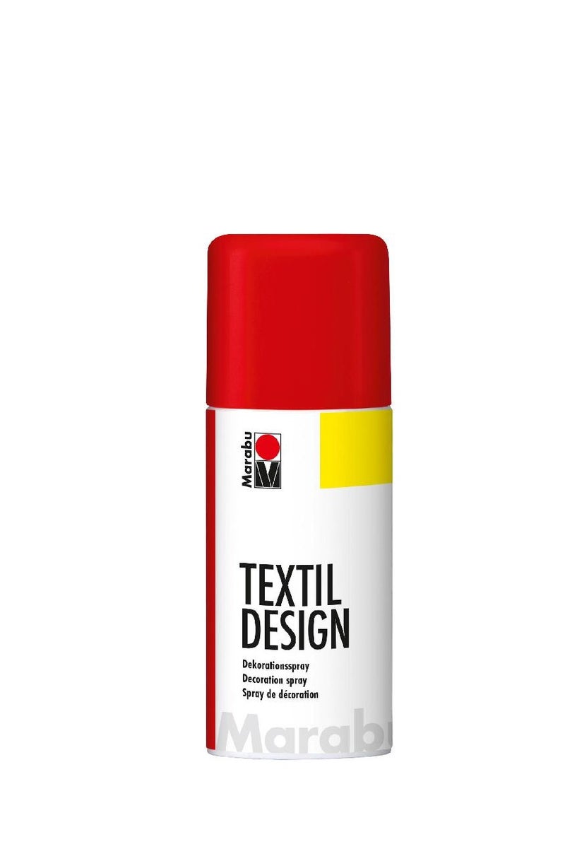 Marabu TEXTIL Design Fabric Color Spray Textile Paint Cherry Red150.00 ml