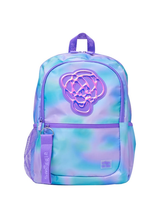 حقيبة ظهر مدرسية من Australia Smiggle حقيبة مدرسية للمدرسة الابتدائية والثانوية حقيبة ظهر للترفيه في الهواء الطلق - اللون: حقيبة مدرسية كبيرة بخياطة خضراء (42*30 سم)  - Image 5