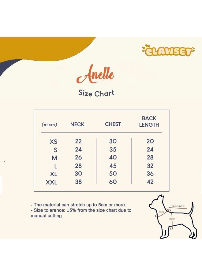 CLAWSET ANELLE PINK COLOR DOG CLOTHES DOG SHIRT DOG APPAREL DOG FASHION PET APPAREL FASHIONALE CLOTHES FASHIONABLE OUTFIT - Image 3