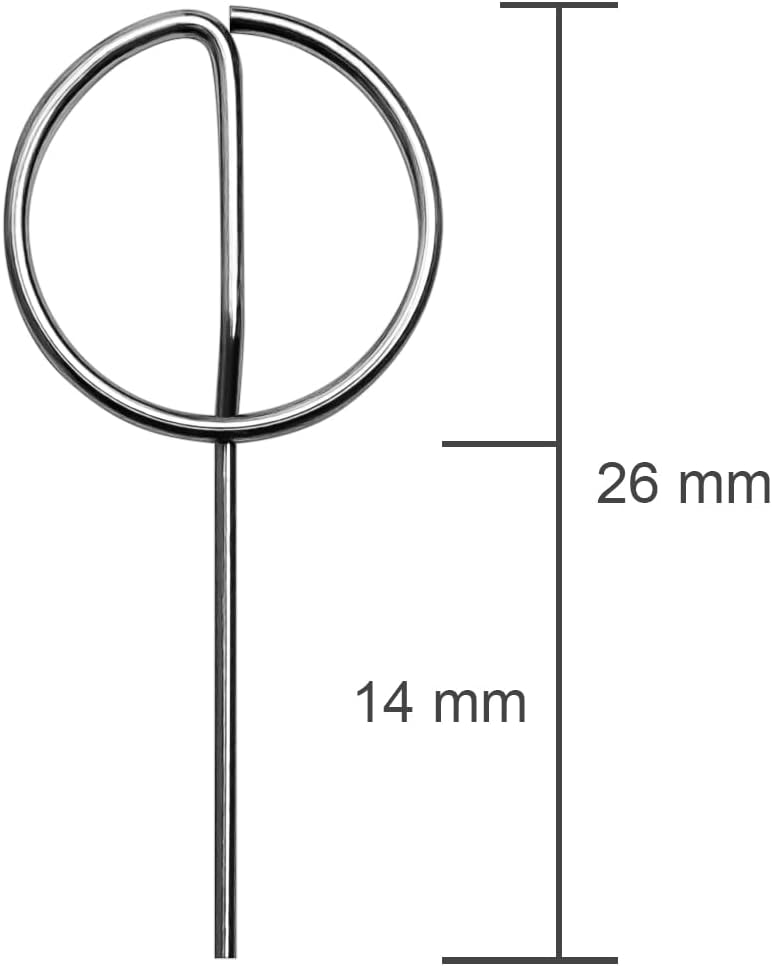 GranVela SIM Card Pin,Sim Card Removal Tool - 5 Pack - Stainless Steel Sim Tray Ejector Tool for iPhone,Android Smartphones, iPad and Tablets - Image 1
