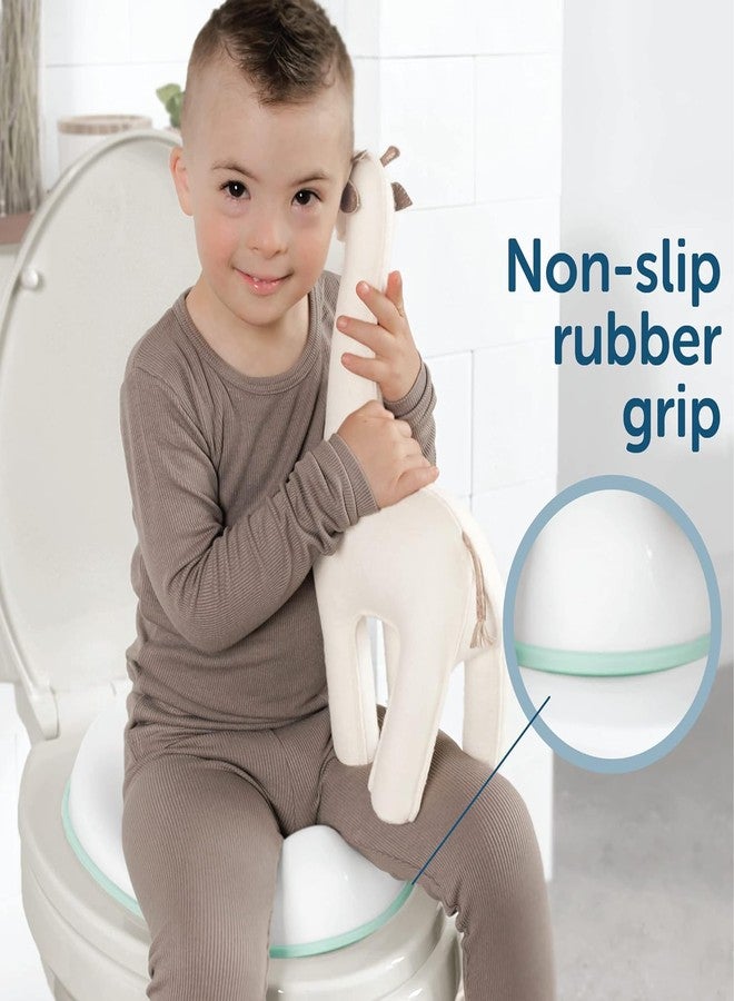 VMITRA Pack of 1 Portable Baby Potty Training Seat for Boys & Girls Toilet Seat for Kids 0 to 5 years Child Toddler Fits Round & Oval Toilets Non-Slip with Splash Guard Free Storage Hook (Multicolor) - Image 4