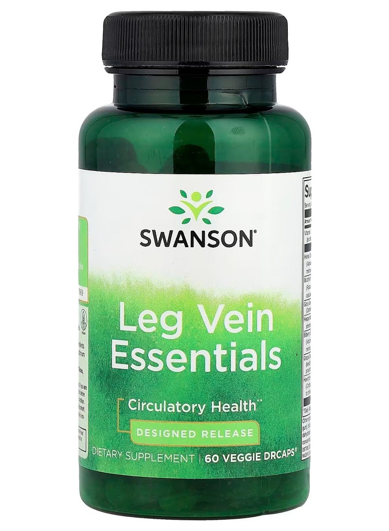 Swanson, Leg Vein Essentials, 60 Veggie DrCaps®