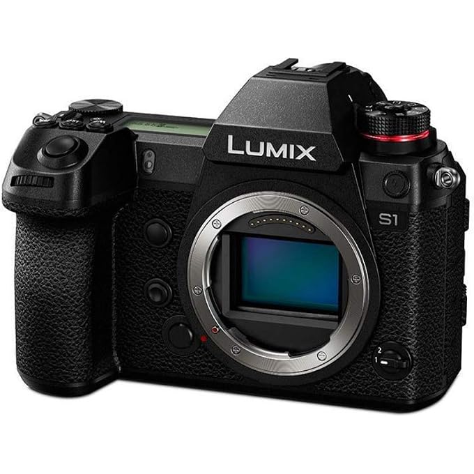 rayihni LUMIX S1 Full Frame Mirrorless Camera with 24.2MP MOS High Resolution Sensor, L-Mount Lens Compatible, 4K HDR Video and 3.2 LCD - DC-S1BODY, Black - Image 2