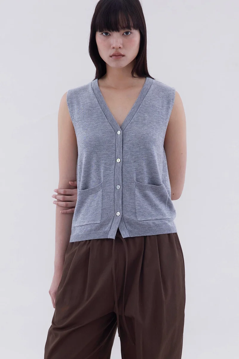 ذا اديتورز ماركت Saige Knit Relaxed Top