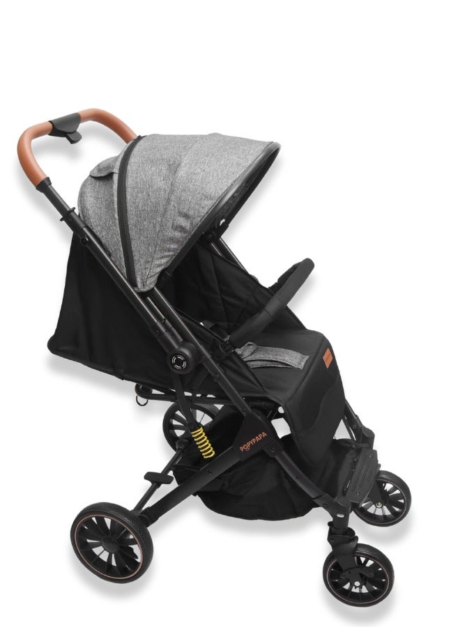 POPYPAPA Baby Stroller Portable Single Stroller Sit And Lie Down Newborn Baby Stroller Shock-absorbing Foldable Pram - Image 1