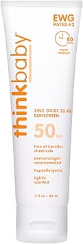 Thinksport Baby Mineral Based Sunscreen Lotion SPF 50 89ml - Image 1