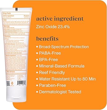Thinksport Baby Mineral Based Sunscreen Lotion SPF 50 89ml - Image 2
