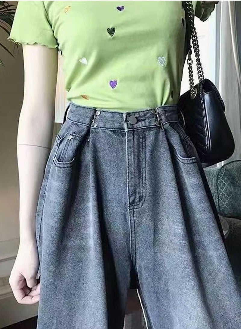 Adjustable Waist Buckle Extender Set 8 Set 4 Style Jean Button Pins No Sewing Required Pants Clips for Waist Pant Waist Tightener for Jeans Dress Perfect Fit Instant Button - Image 5