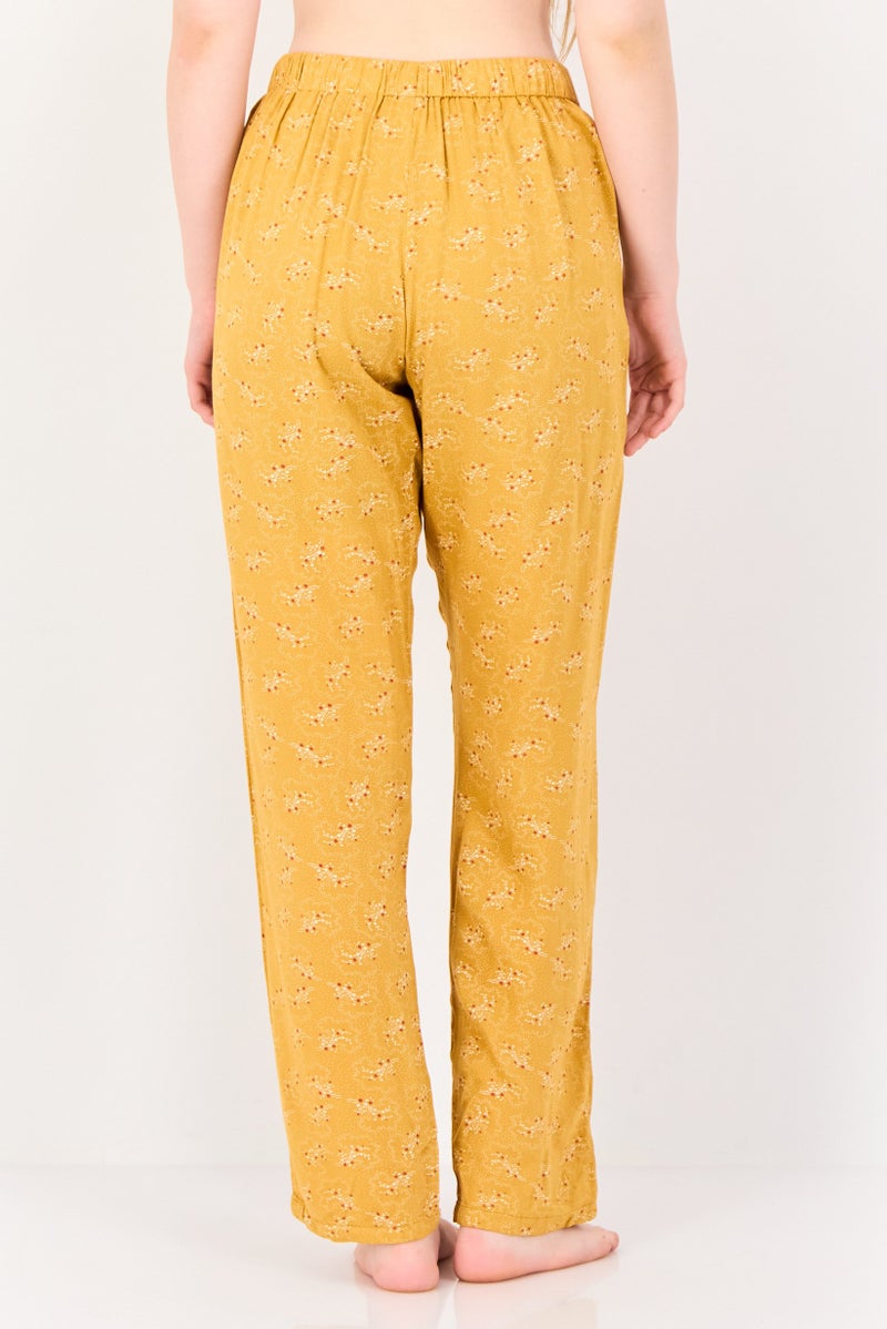 zivame Coucou x Zivame Women Allover Print Drawstring Pajama Pants, Multicolor - Image 2