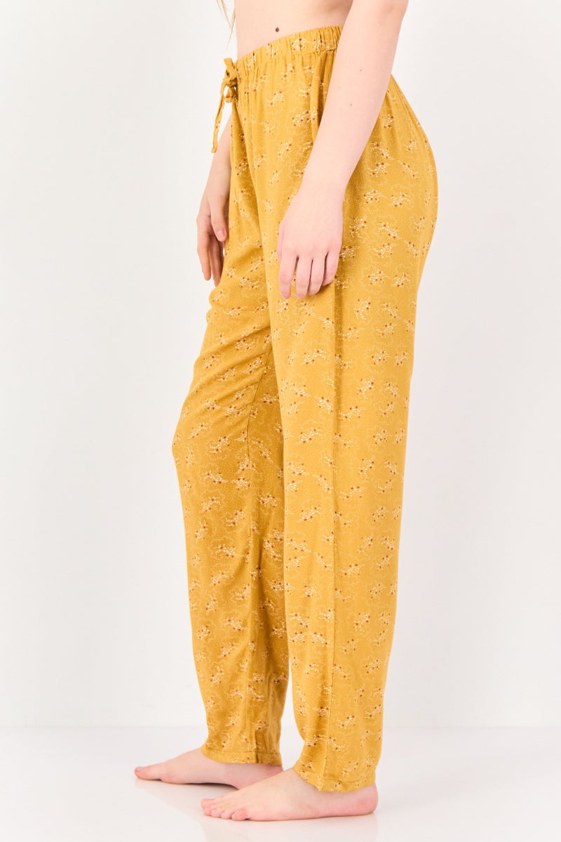 zivame Coucou x Zivame Women Allover Print Drawstring Pajama Pants, Multicolor - Image 3