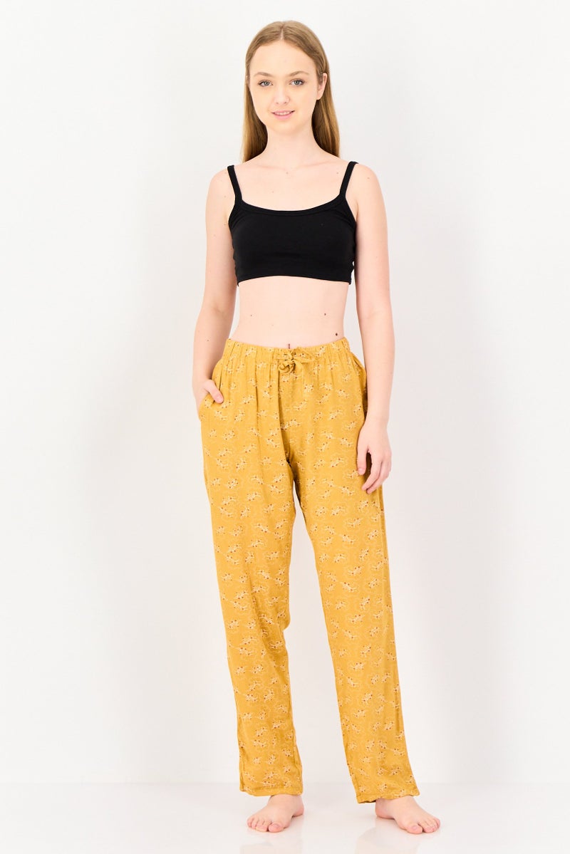 zivame Coucou x Zivame Women Allover Print Drawstring Pajama Pants, Multicolor - Image 4