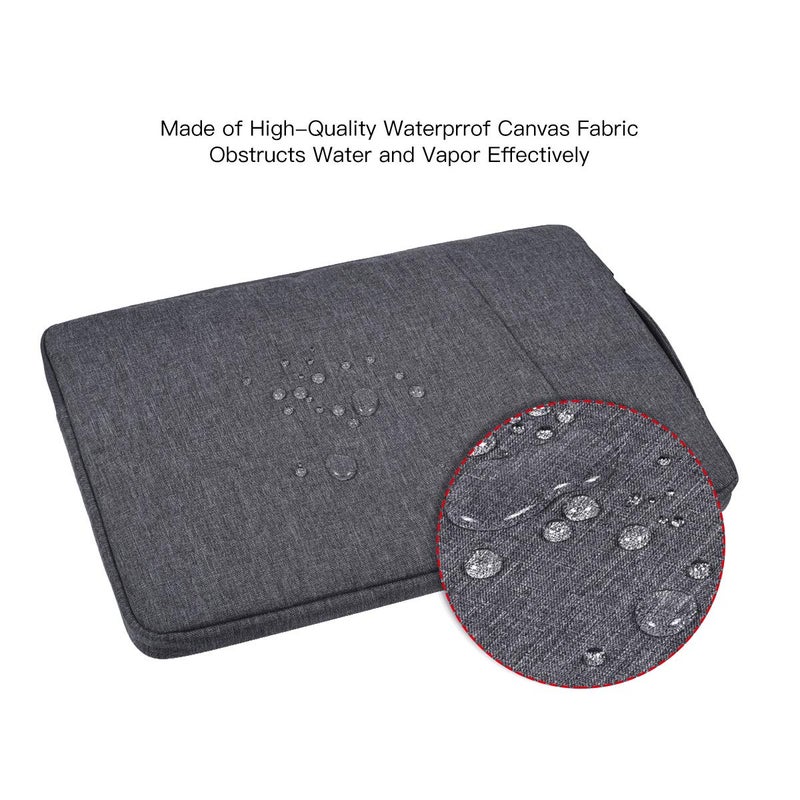 iKammo 13-13.3 Inch Laptop Case Bag For Lenovo Chromebook Flex 5/Acer Spin 5  Surface Laptop 6 5 4 3/Book 13.5  Hp Spectre X360/Dell Inspiron 13 7000/Macbook Pro 14 Inch M1 A2442 Sleeve(Space Grey) - Image 5