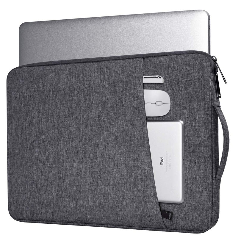 iKammo 13-13.3 Inch Laptop Case Bag For Lenovo Chromebook Flex 5/Acer Spin 5  Surface Laptop 6 5 4 3/Book 13.5  Hp Spectre X360/Dell Inspiron 13 7000/Macbook Pro 14 Inch M1 A2442 Sleeve(Space Grey) - Image 1