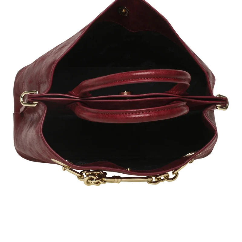 Steve Madden  Brosaly Women's Wine Satchel Bag for Women | Best Price UAE