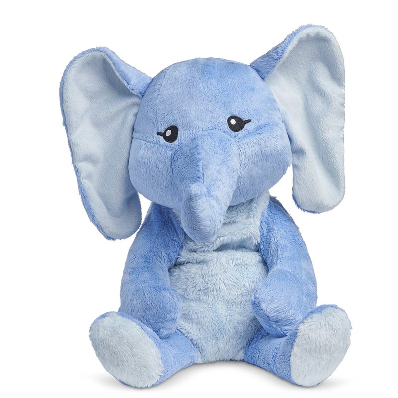 HUGIMALS Emory The Elephant 20 Inch 45 lb Heavy Cute Sensory Weighted Comfort Plush  Large Unscented Washable Self Care Calming Stuffed Animal for Kids Teens and Adults - Image 2