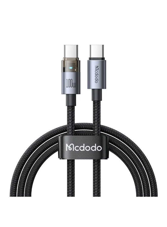 Mcdodo CA 5580 100W USB-C to USB-C Data Cable 1.2M Fast Charging & Data Transfer - Image 1
