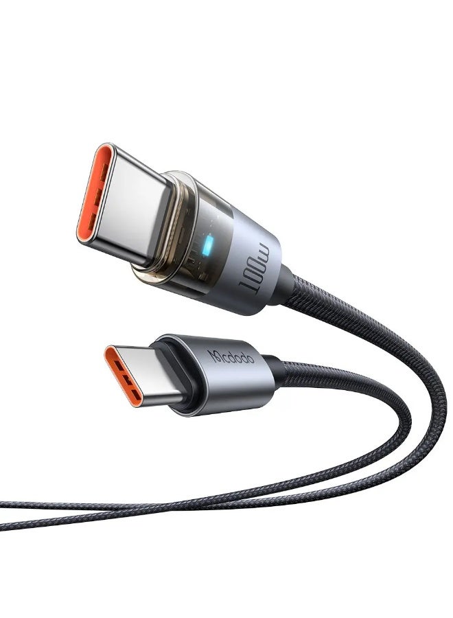 Mcdodo CA 5580 100W USB-C to USB-C Data Cable 1.2M Fast Charging & Data Transfer - Image 3