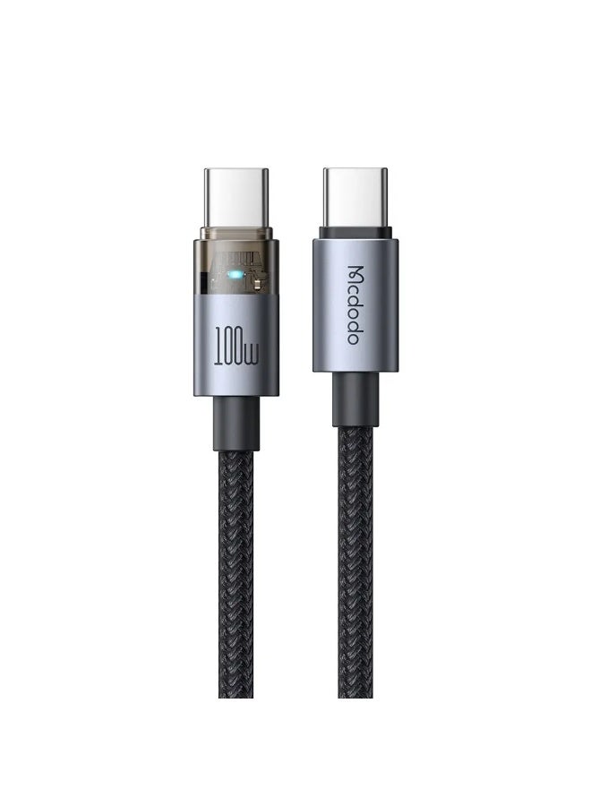 Mcdodo CA 5580 100W USB-C to USB-C Data Cable 1.2M Fast Charging & Data Transfer - Image 2