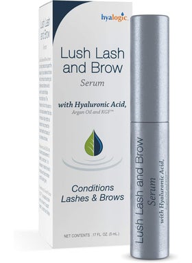 Lash  Brow Serum by Hyalogic  Eyelash and Brow Growth Serum Enriched wHyaluronic Acid Argan Oil  KGF Hypoallergenic Formula  Cruelty  ParabenFree 17 fl oz5ml