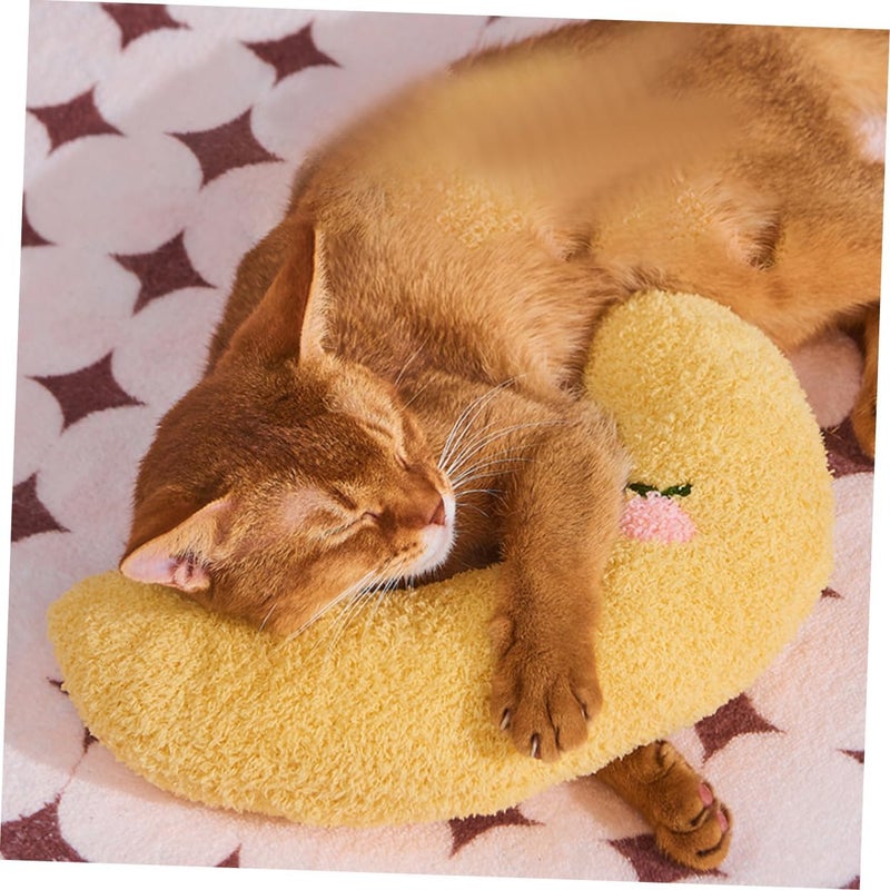 Cat Pillow Soft Fluffy Washable Bed for Cats Dogs U-Shaped Neck Support Pillow for Kitten Adult - Image 4