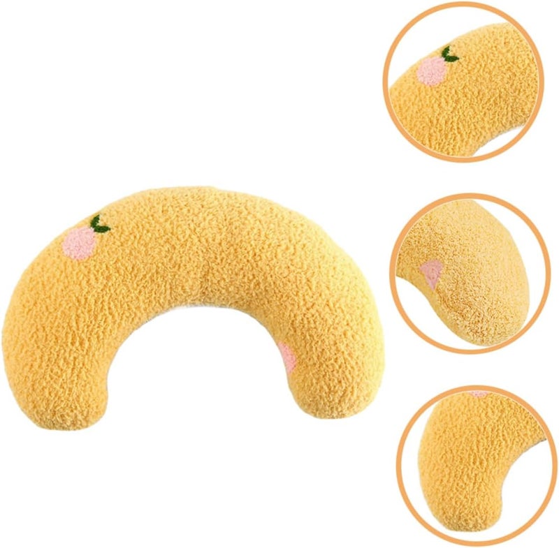 Cat Pillow Soft Fluffy Washable Bed for Cats Dogs U-Shaped Neck Support Pillow for Kitten Adult - Image 3