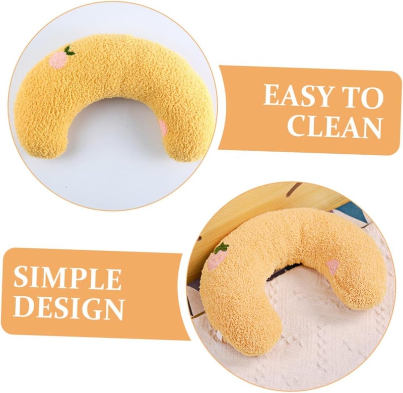 Cat Pillow Soft Fluffy Washable Bed for Cats Dogs U-Shaped Neck Support Pillow for Kitten Adult - Image 2