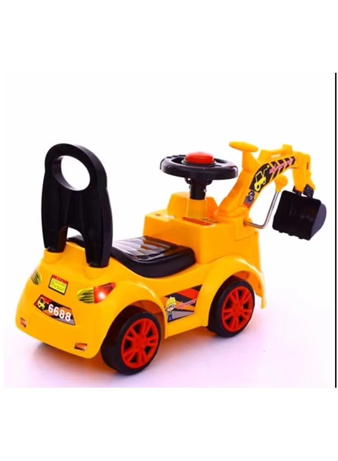 Excavator Car, Construction Vehicle, Super Explorer, Children's Toys, Shoes, Power, Excavator, Multifunctional Boxes, Children's, Toys, Garden, Sand, Car Tools, Construction Vehicle for 2 Years Old - Image 2