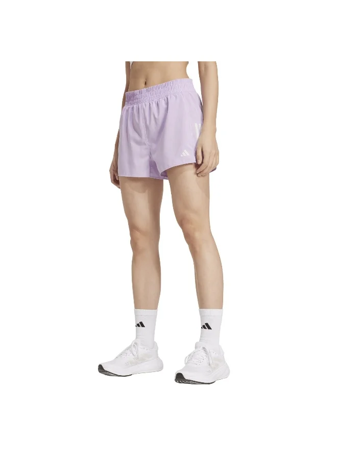 Adidas Otr B Short Purple Running Shorts For Women XS 4"