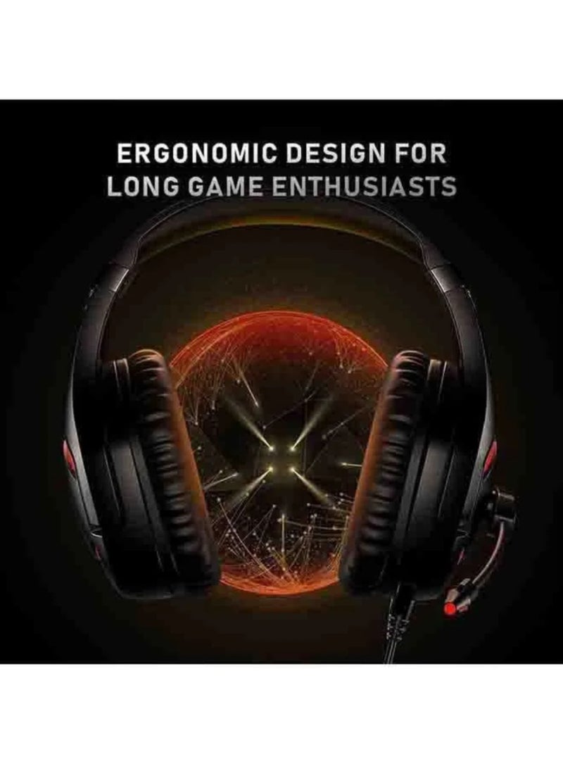 onikuma K1b Pro Over-Ear Gaming Headset With Mic - PS4/PS5 - Image 2