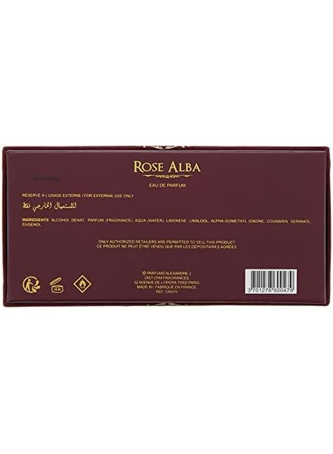 Alexandre J Rose Alba Edp For Women 100 Ml - Image 2