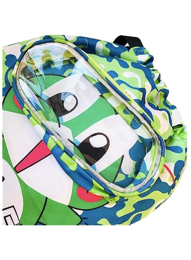 Green Frog Swim Bags for Swimmers Dry Wet Separated Drawstring Gym Swim Bag Waterproof Beach Backpack for Women Men Camping Hiking Shopping Swimming Dance Travel With Shoe Compartments - Image 5