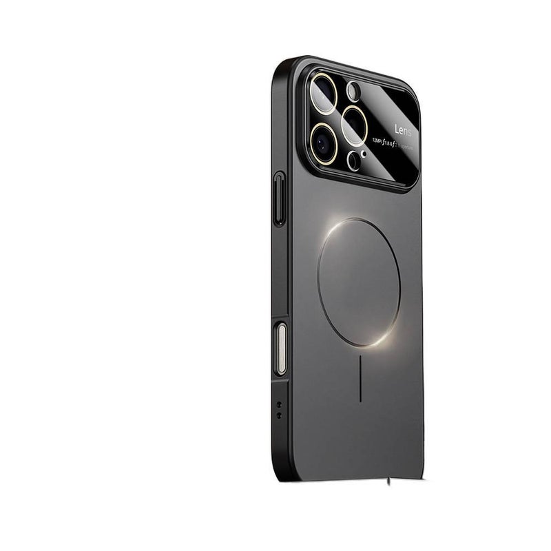 MagSafe iPhone 13 Pro Protective PC Case for iPhone 13 with Matte Finish in Black for Travel - Image 1