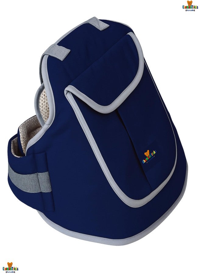 Chamantricks Baby Safety Belt for 2 Wheeler | Adjustable Two Wheeler/Motorcycle Safety Harness Strap Belt for Children for 2 to 6 Year (Navy Blue) - Image 5