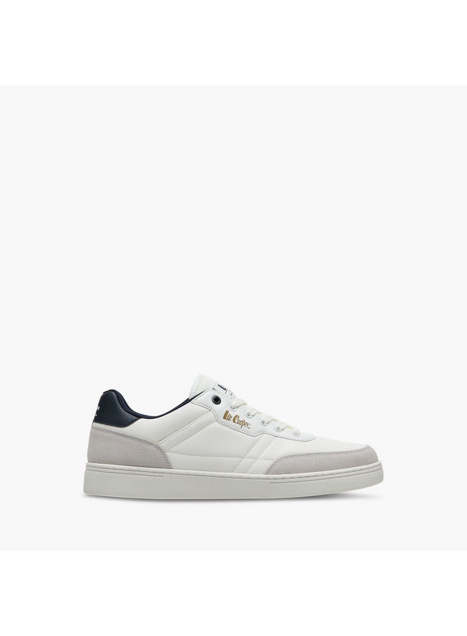 Lee Cooper Men's Logo Print Lace-Up Sneakers - Image 3