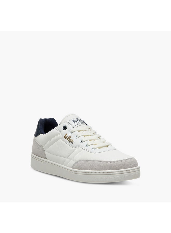 Lee Cooper Men's Logo Print Lace-Up Sneakers - Image 2