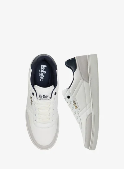 Lee Cooper Men's Logo Print Lace-Up Sneakers