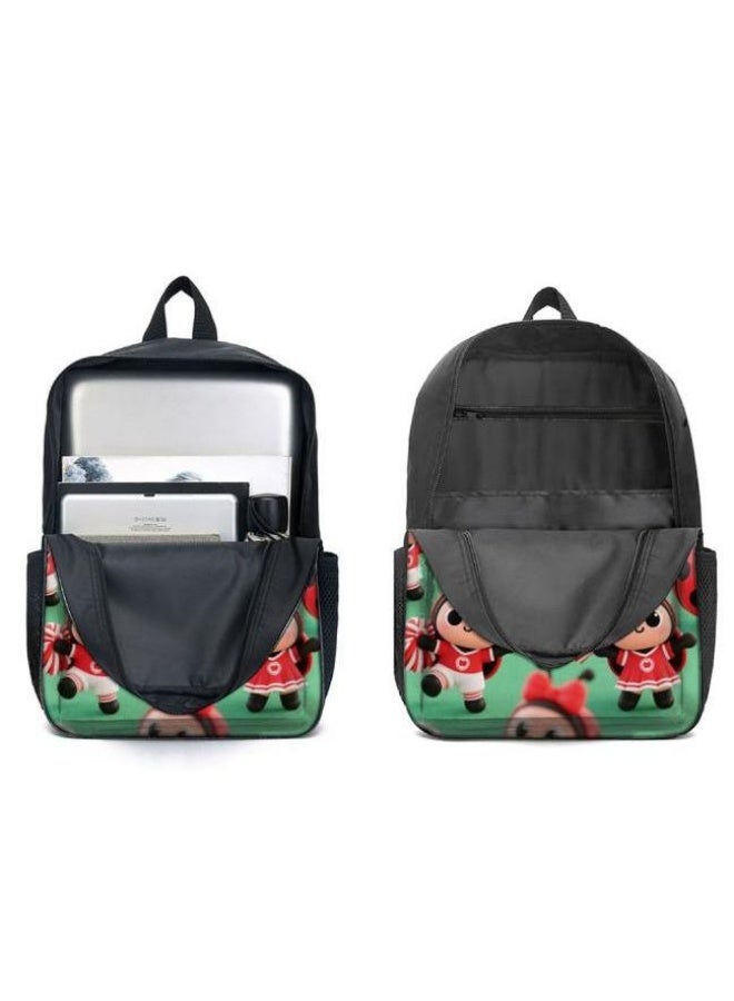Bright Li Fire Unlock the new fashion of childish fun! Three-piece set of bags, cartoon elements for children and teenagers (students, children, friends' outings, mountain climbing, schooling, etc. can be used) - 13  - Image 4