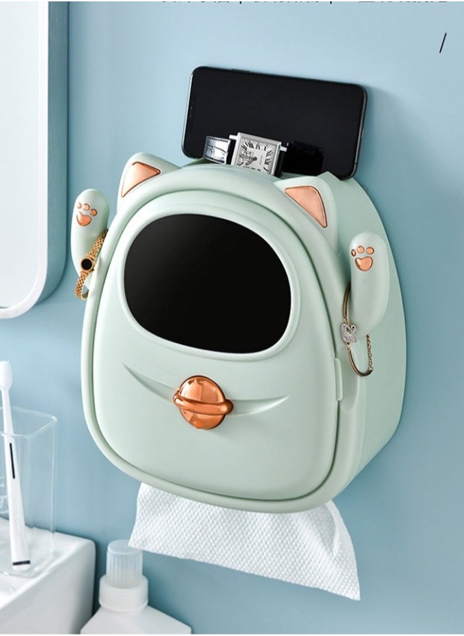 EBMINI New Creative Wall Mounted Non Perforated Tissue Box  - Image 2