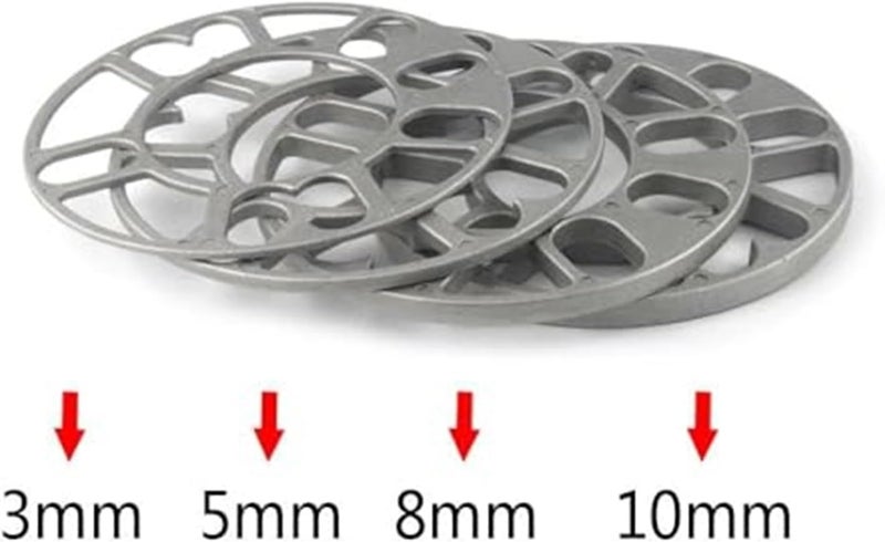 Wivplex Aluminum Universal Car Wheel Spacer 5mm - Image 5