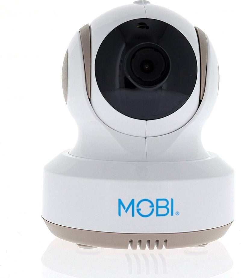 MOBI MobiCam DXRM1 Baby Monitoring System with Smart Auto Tracking Night Vision Remote Pan  Tilt Lullabies Quad View Baby Monitor Baby Monitoring System Baby Camera - Image 4